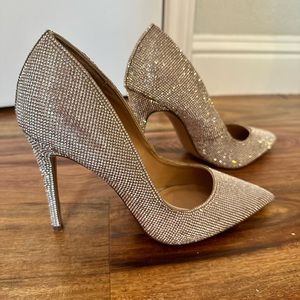 Steve Madden rhinestone heels size 8